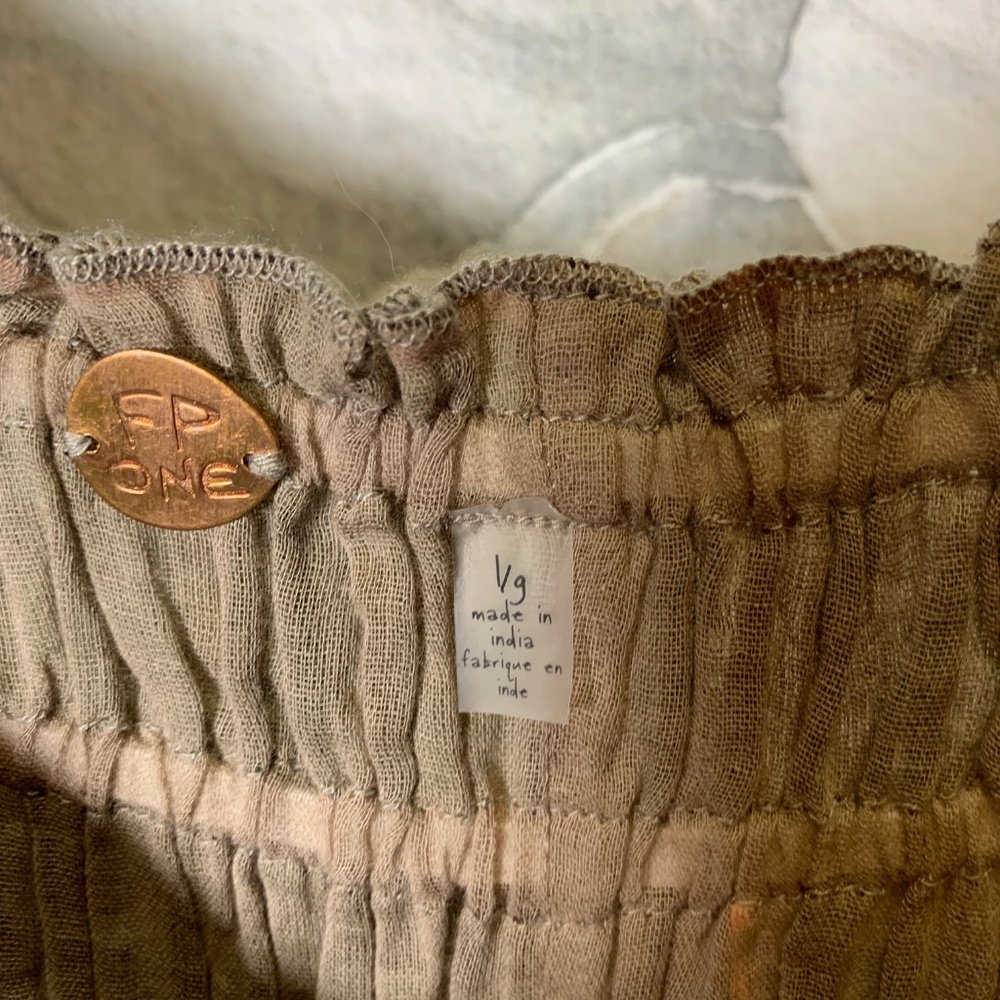 Free People skirt/dress size large - fall colors cottage core - Picture 4 of 5